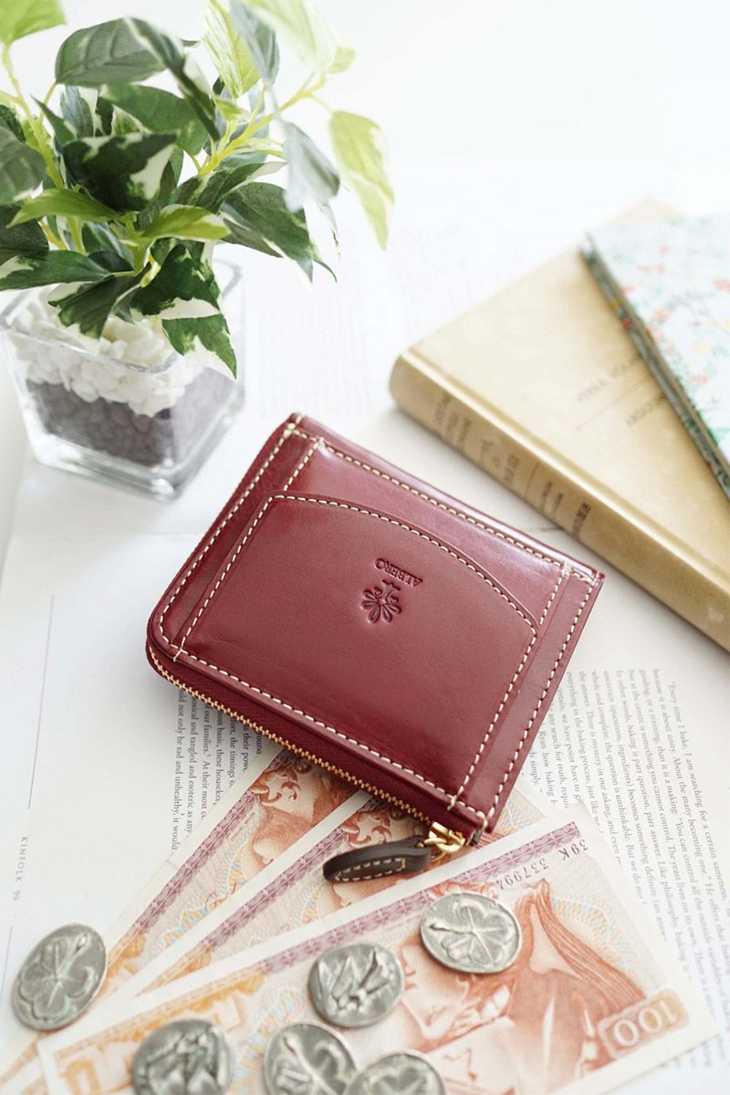 ALBERO アルベロ PIERROT ピエロ 小銭入れ付き財布（L字ファスナー式） 6450