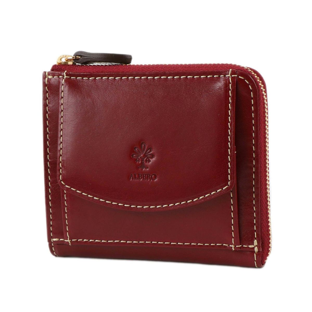 ALBERO アルベロ PIERROT ピエロ 小銭入れ付き財布（L字ファスナー式） 6450