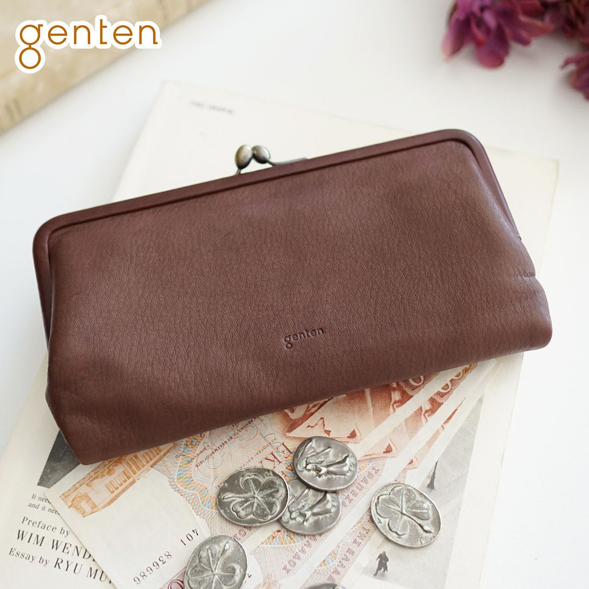 genten ゲンテン G soft2 （Gソフト2） がま口長財布 43284