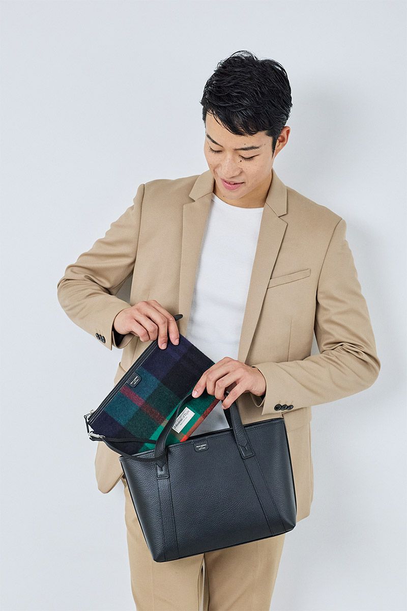 PELLE MORBIDA ペッレモルビダ TELA MARINA テーラ マリーナ トートバッグ PMO-JETE007