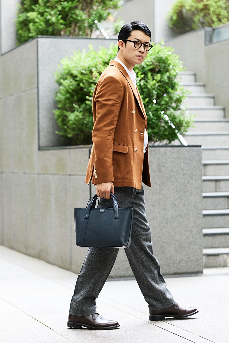 PELLE MORBIDA ペッレモルビダ TELA MARINA テーラ マリーナ トートバッグ PMO-JETE007