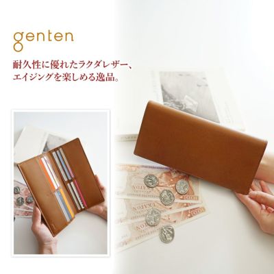 genten ゲンテン Harmil ハーミル 小銭入れ付き長財布 43780