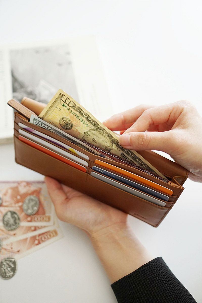 genten ゲンテン Harmil ハーミル 小銭入れ付き長財布 43780