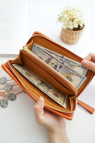genten ゲンテン Mattina4 マッティーナ4 小銭入れ付き長財布（ラウンドファスナー式 ）43865