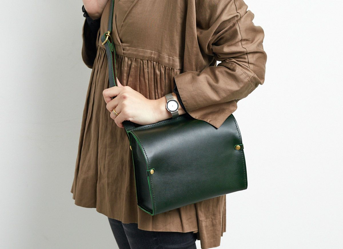 SEAGULL SHIP シーガルシップ オイルハーフタンニンレザー ショルダーバッグ CMAK-1021