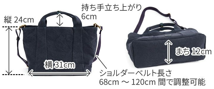 BAGGY'S ANNEX バギーズアネックス 18ozアーミーダックバイオ 2WAYトートバッグ LGRN-4024