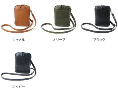 BAGGY'S ANNEX バギーズアネックス バフレザー スマートフォン ショルダーバッグ LZKM-5005