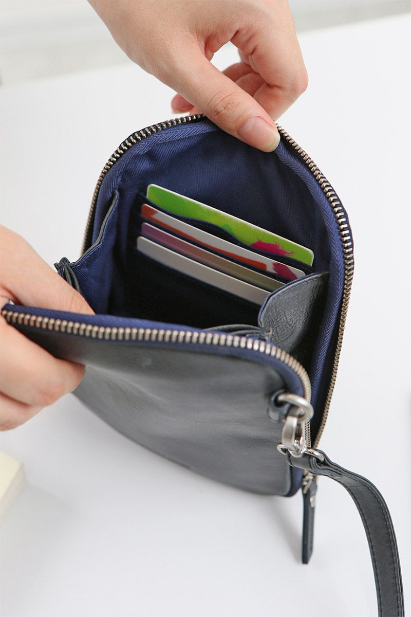 BAGGY'S ANNEX バギーズアネックス バフレザー スマートフォン ショルダーバッグ LZKM-5005