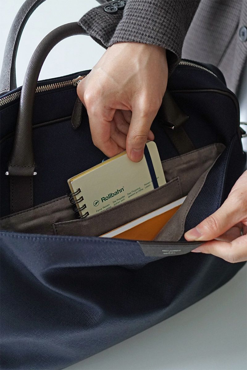 PELLE MORBIDA ペッレモルビダ Capitano キャピターノ リモンタ ブリーフバッグ 1室タイプ ショルダーベルト付属 PMO-CA301