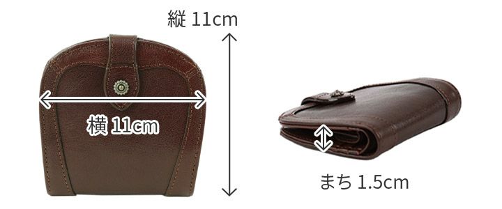 Dakota ダコタ リードクラシック 小銭入れ付き二つ折り財布 0032080