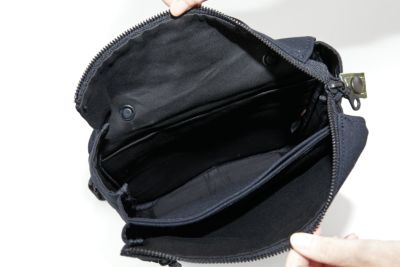 BAGGY PORT バギーポート 10号高密度帆布 BLACK ブラック 2WAYミニリュック YNM-426