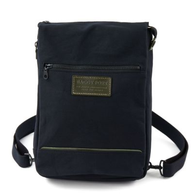 BAGGY PORT バギーポート 10号高密度帆布 BLACK ブラック 2WAYミニリュック YNM-426