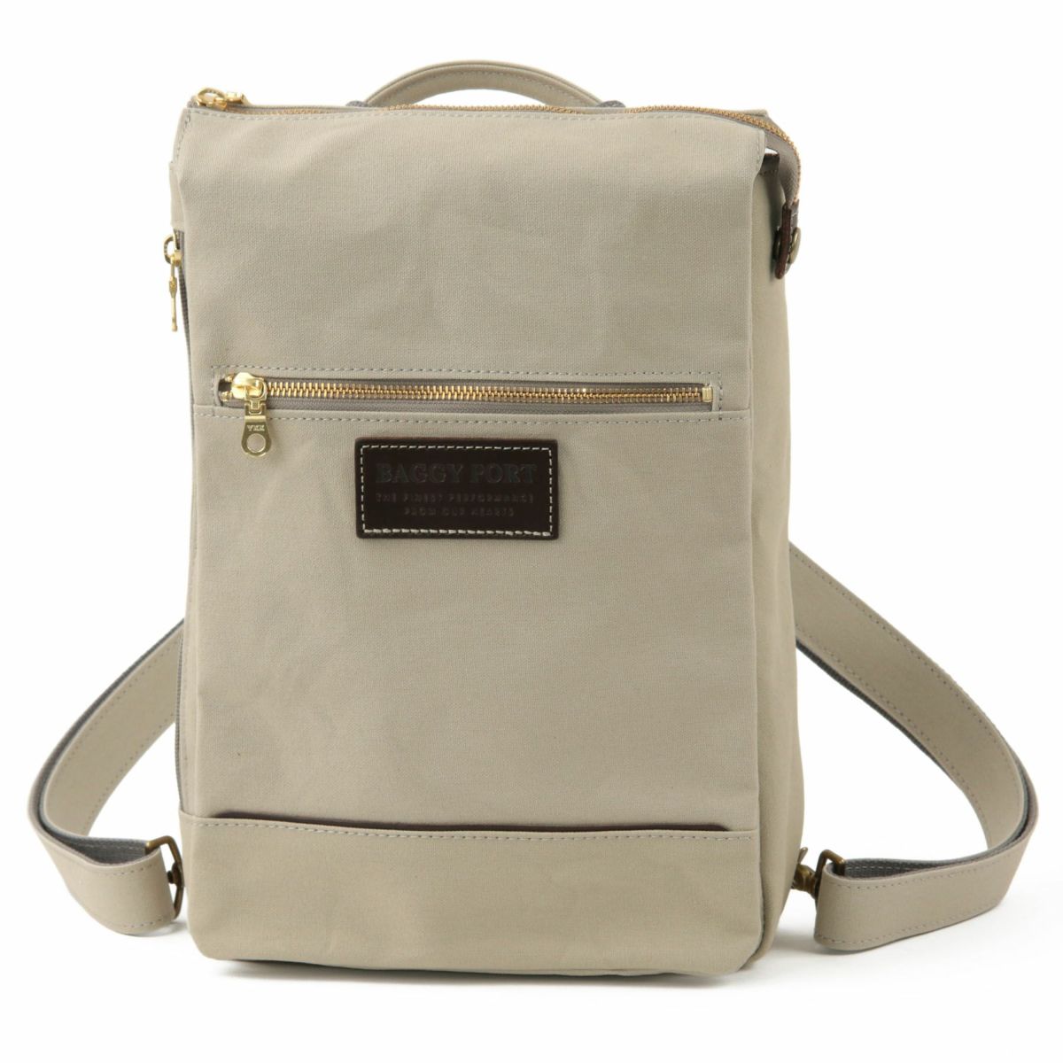 BAGGY PORT バギーポート 10号高密度帆布 BLACK ブラック 2WAYミニリュック YNM-426