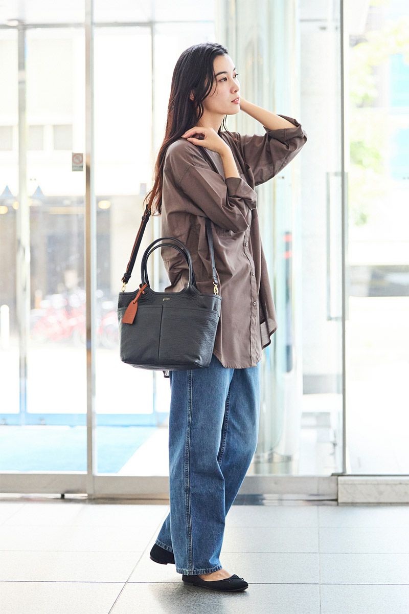 genten ゲンテン タスカ 2WAYトートバッグ 44099