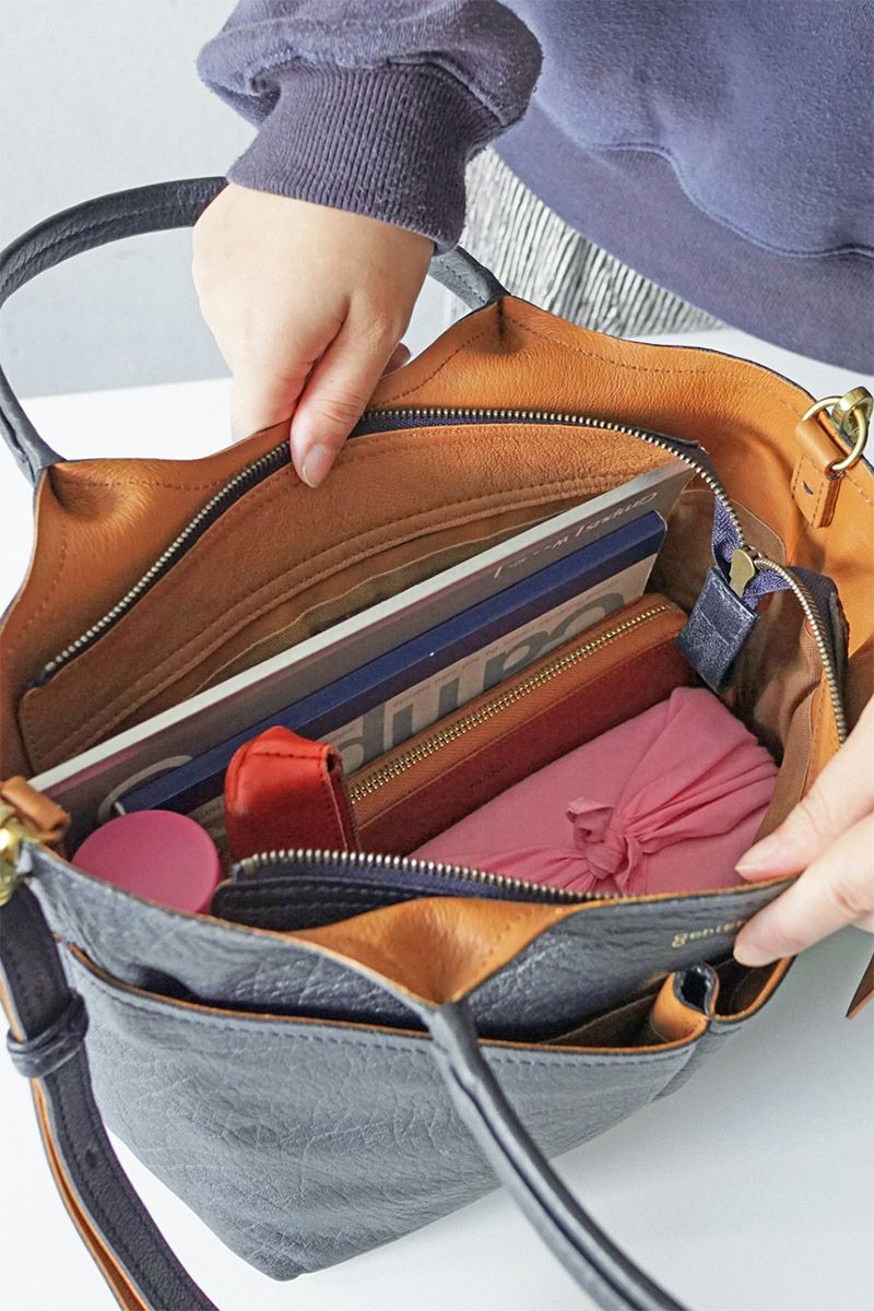 genten ゲンテン タスカ 2WAYトートバッグ 44099