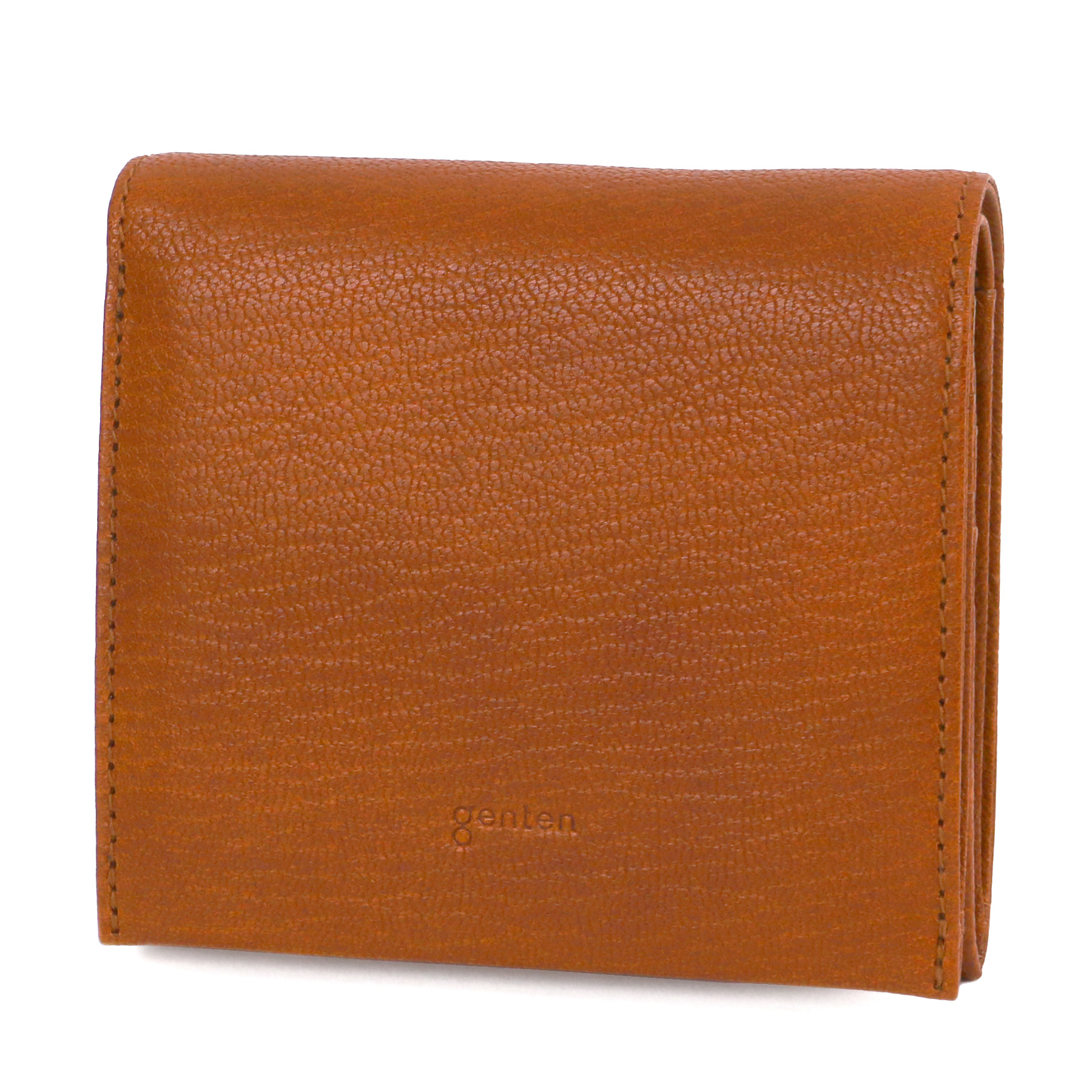 genten ゲンテン GOAT BASIC ゴートベーシック 小銭入れ付き二つ折り財布 44355