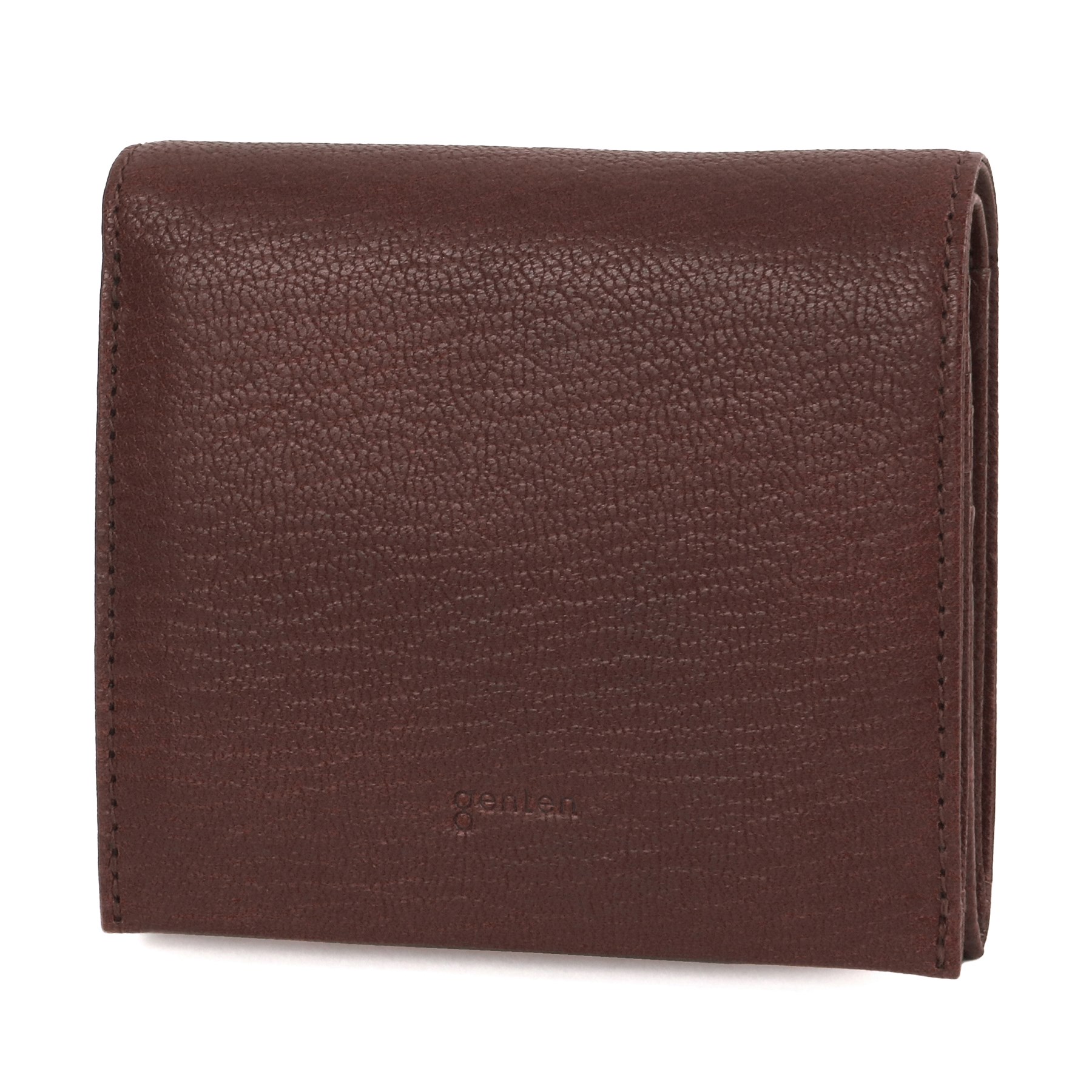 genten ゲンテン GOAT BASIC ゴートベーシック 小銭入れ付き二つ折り財布 44355