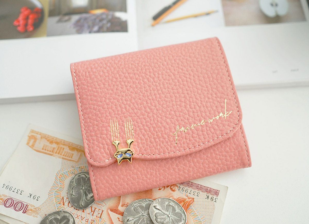 FRAME WORK フレームワーク キトン 小銭入れ付き二つ折り財布 0045000