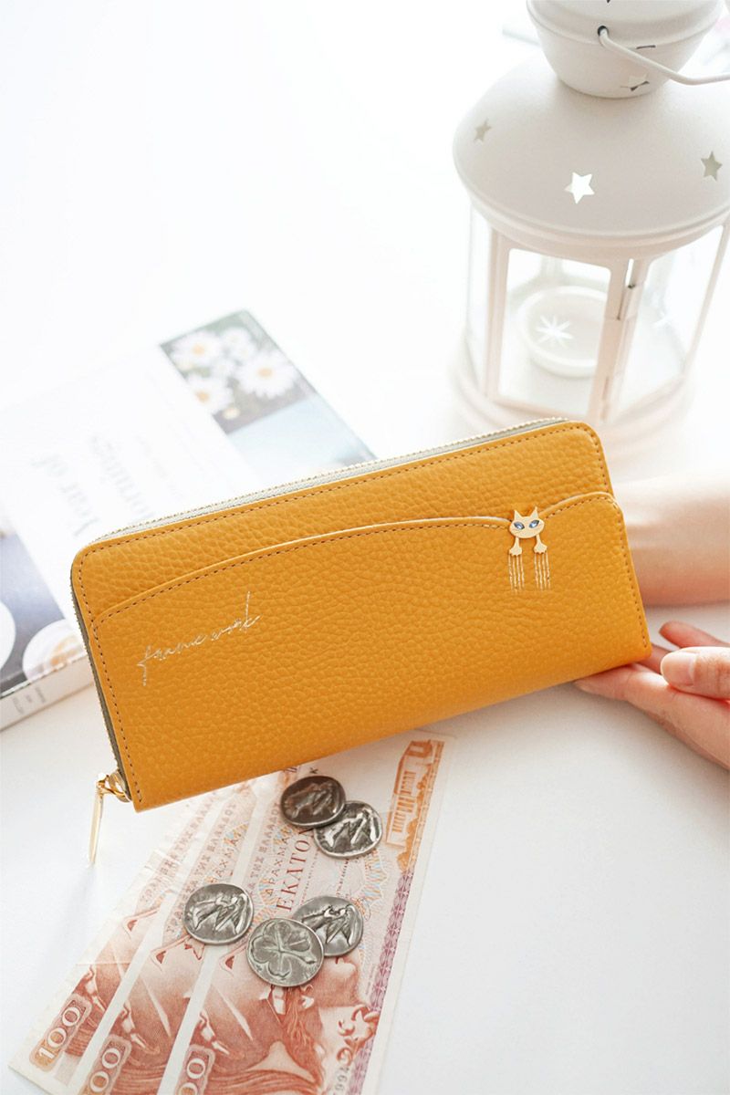 FRAME WORK フレームワーク キトン 小銭入れ付き長財布（ラウンドファスナー式 ）0045003