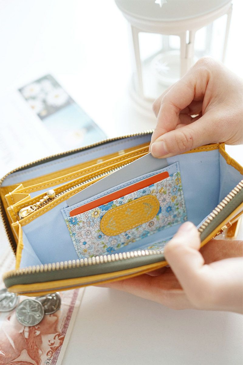 FRAME WORK フレームワーク キトン 小銭入れ付き長財布（ラウンドファスナー式 ）0045003