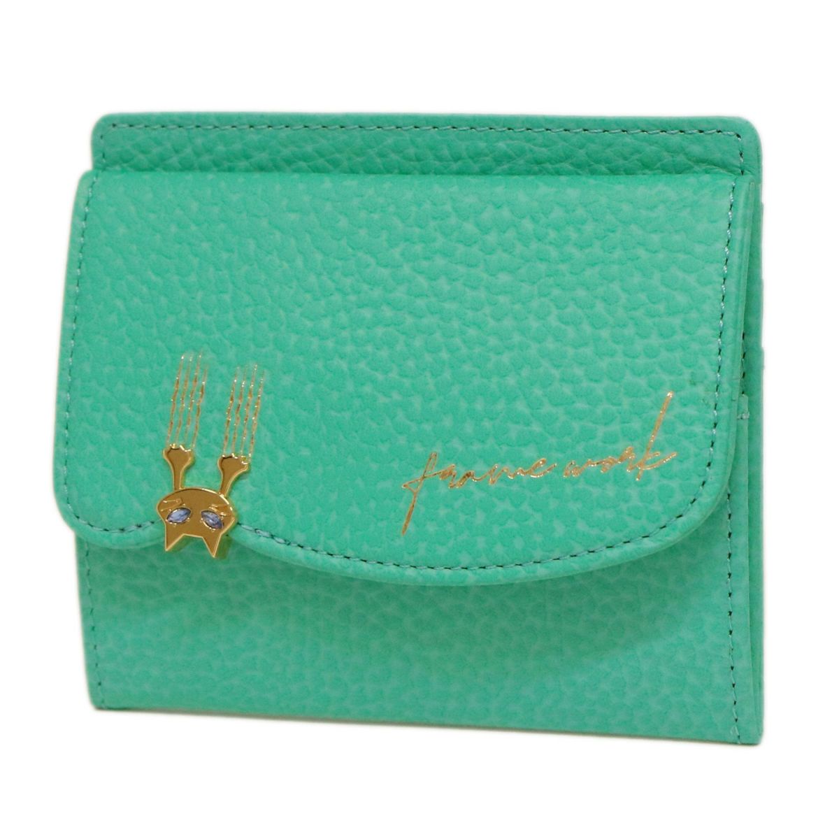 FRAME WORK フレームワーク キトン パスケース付きミニ財布 0045004