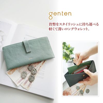 genten ゲンテン Fresco フレスコ 薄型長財布 44316