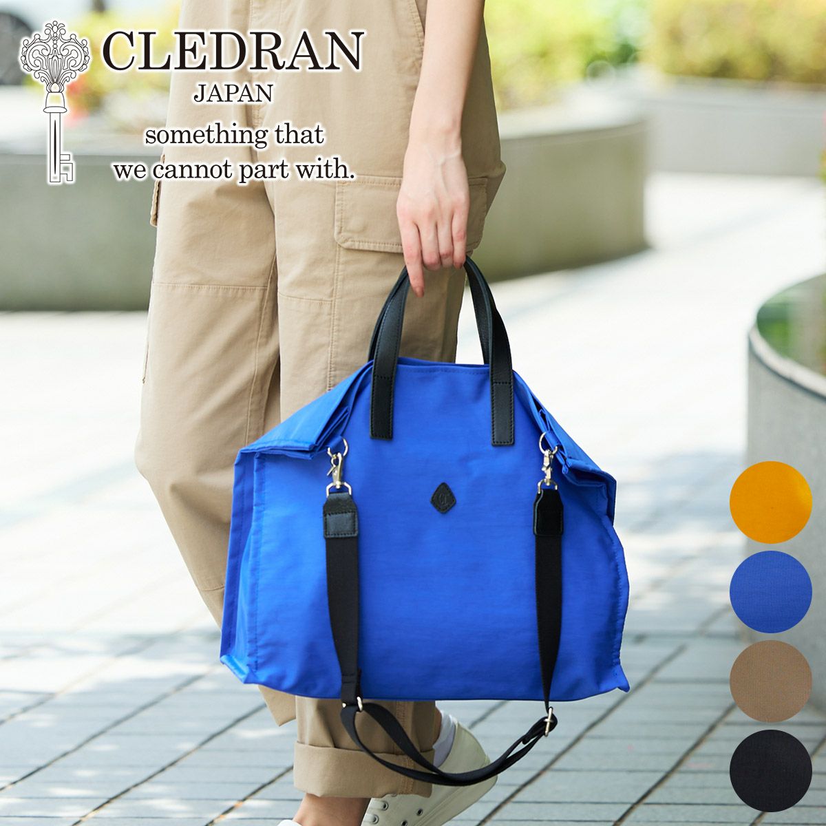 CLEDRAN クレドラン PELI ペリ 2WAYトートバッグ CR-CL3669