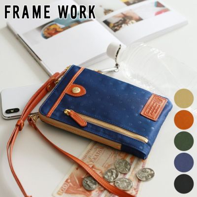 FRAME WORK フレームワーク ボヤージュ お財布ポシェット 0048004