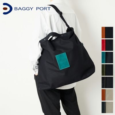 BAGGY PORT バギーポート 10号高密度帆布 BLACK ブラック ワンショルダーバッグ YNM-427