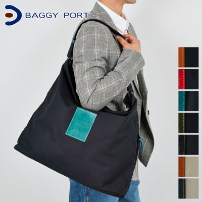 BAGGY PORT バギーポート 10号高密度帆布 BLACK ブラック ワンショルダーバッグ YNM-427