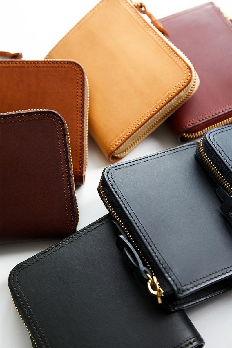 CORBO. コルボ SLATE スレート L字ファスナー式 コンパクト財布 8LC