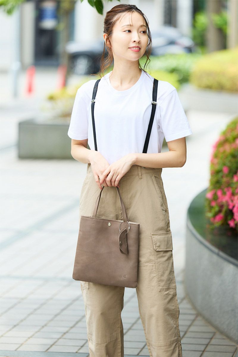 CLEDRAN クレドラン MILL ミル キーホルダー付きトートバッグ CR-CL3709