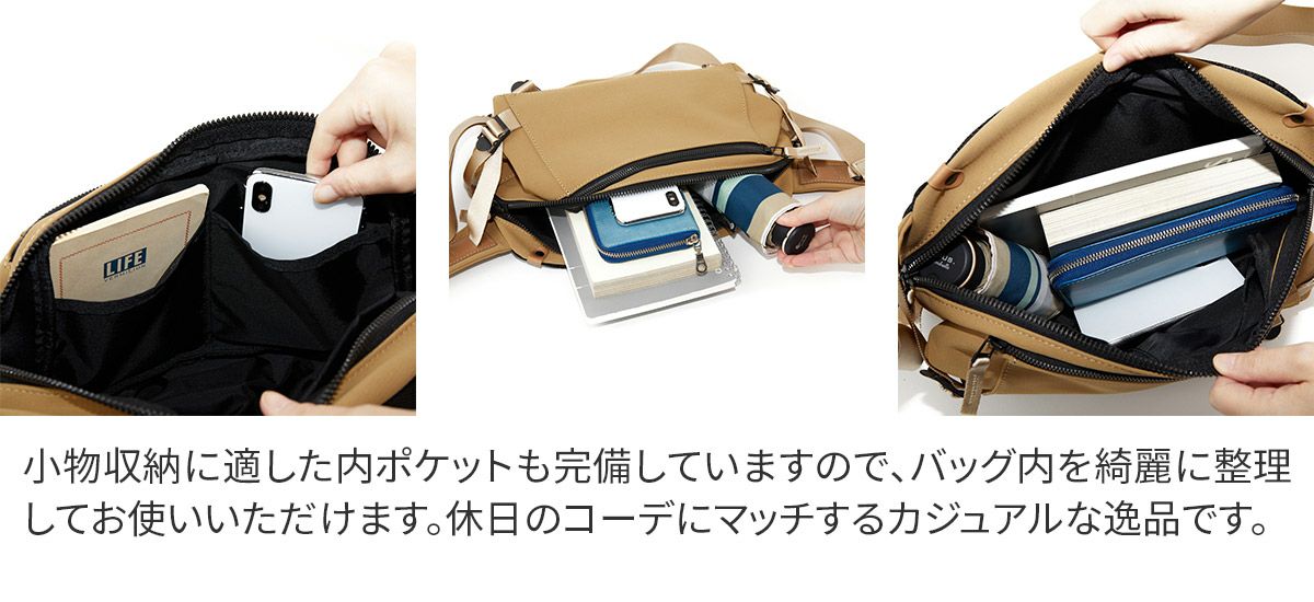 BAGGY PORT バギーポート ミノテックレイヤー ボディバッグ YNM-5601