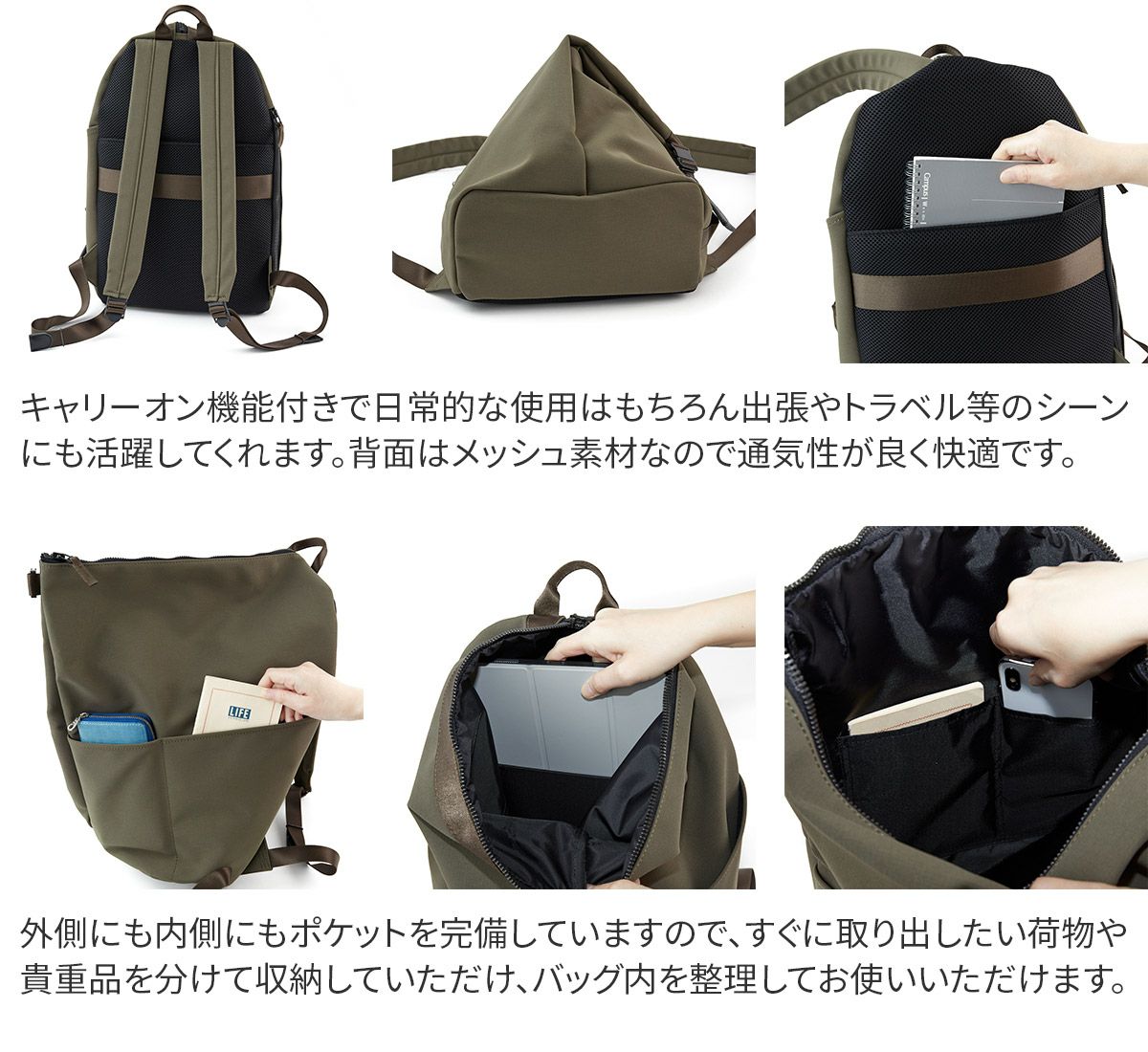 BAGGY PORT バギーポート ミノテックレイヤー リュック YNM-5603