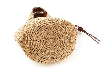 genten ゲンテン Crochet raffia クロシェットラフィア トートバッグ（大） 43925