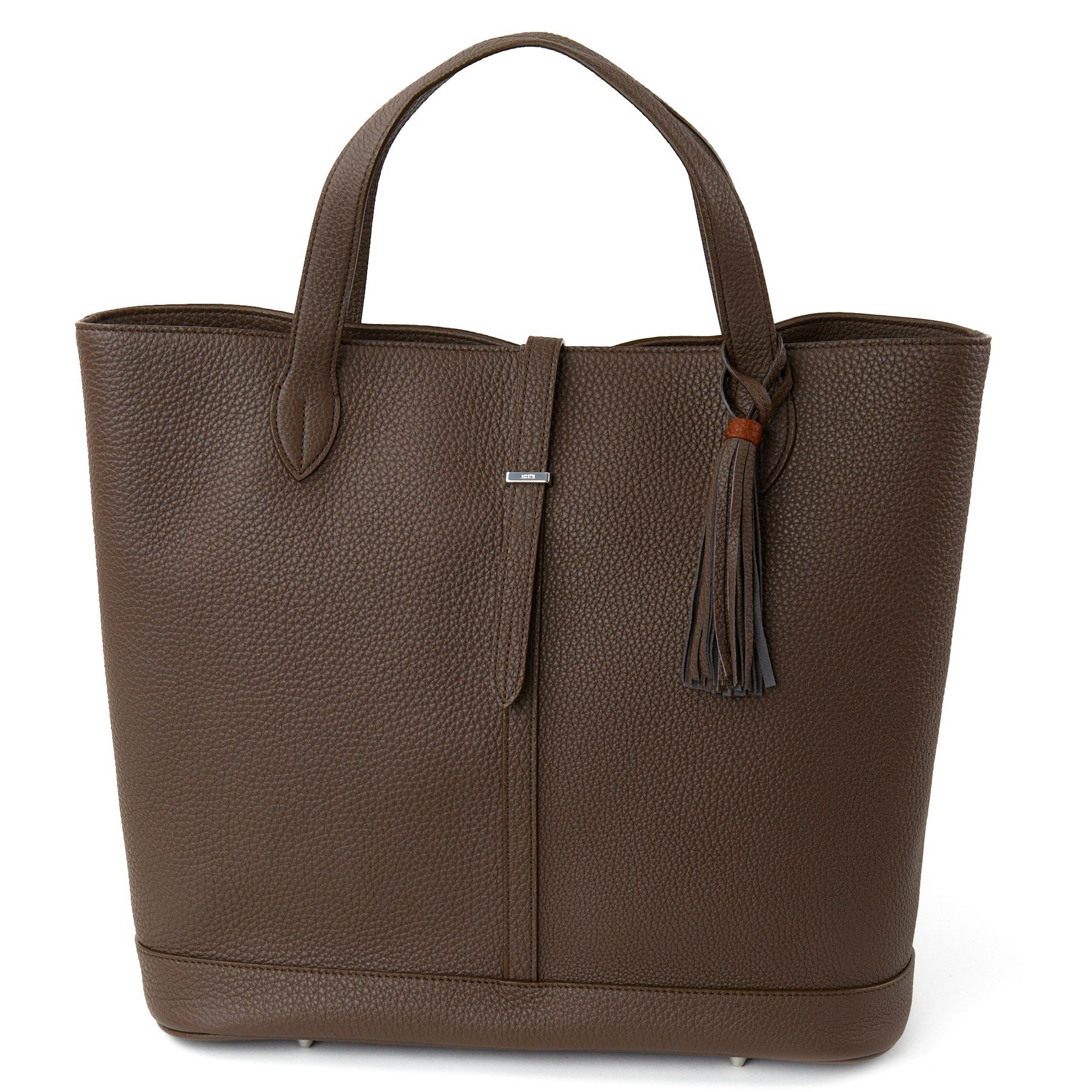 アカーテ トートバッグ カーフ シュリンクレザー トートバッグ ACATE