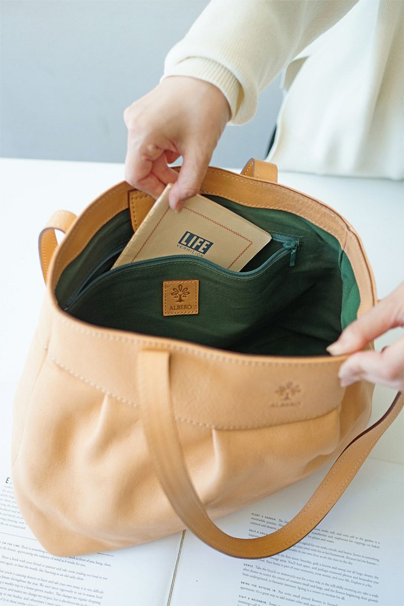 ALBERO アルベロ NATURALE ナチュラーレ トートバッグ 2172