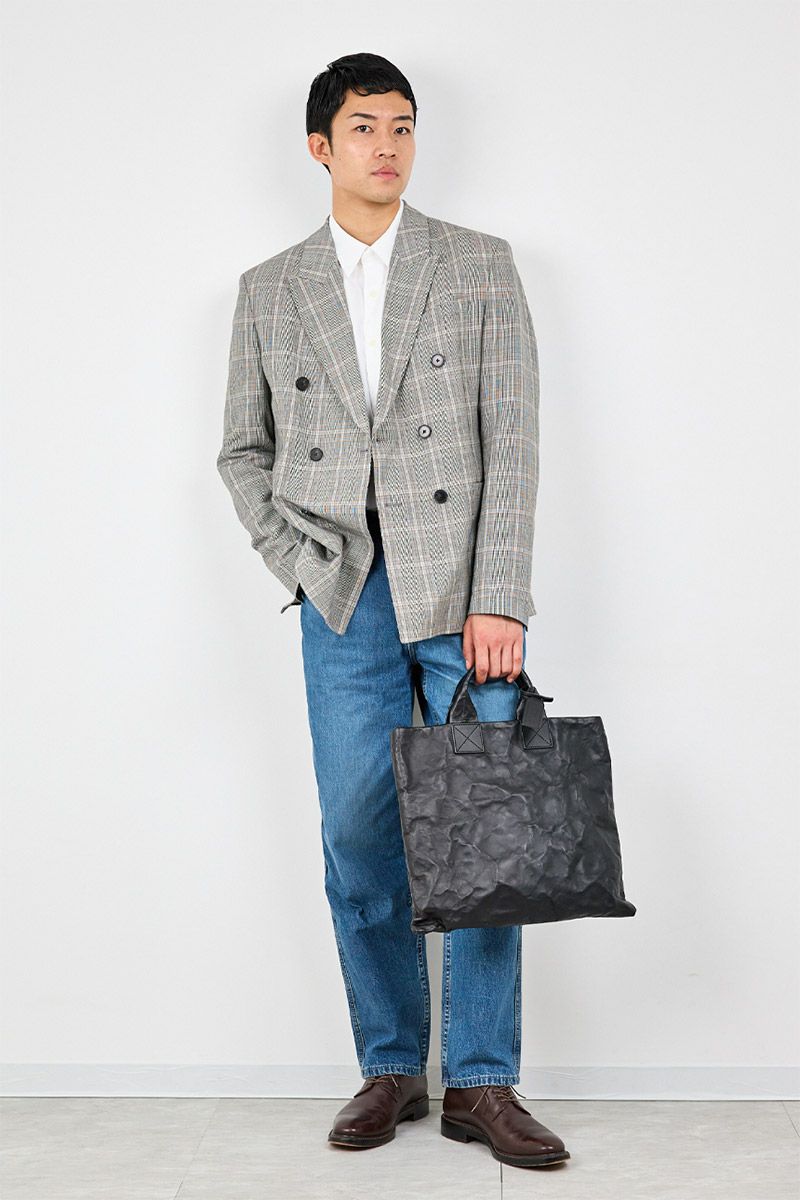 BEAU DESSIN S.A. ボーデッサン レザーアルミ ボンディング トートバッグ LA1999
