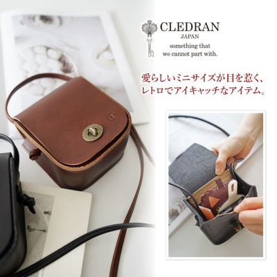 CLEDRAN クレドラン CINQ サンク マルチミニショルダーバッグ CR-CL3688