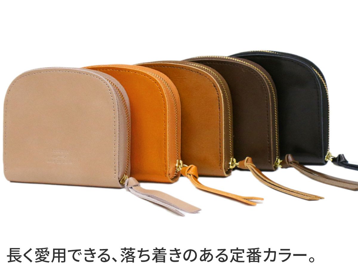 TIDEWAY タイドウェイ LIGHT LEATHER ライトレザー ROUND WALLET M T2839