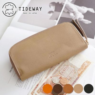 TIDEWAY タイドウェイ LIGHT LEATHER ライトレザー ROUND WALLET L T2861