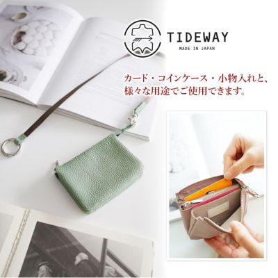 TIDEWAY タイドウェイ MONTH マンス WALLET with CORD T2726