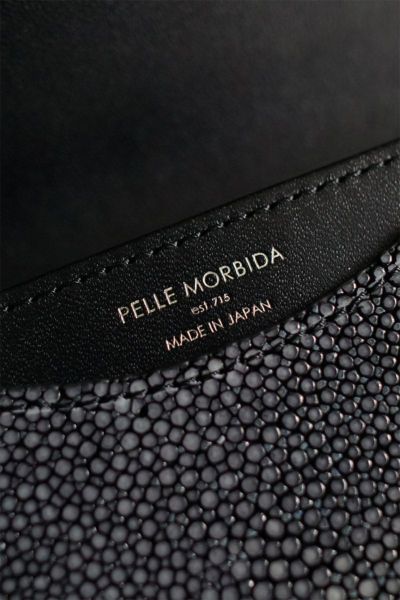 PELLE MORBIDA ペッレモルビダ Barca バルカ スティングレイレザー 名刺入れ PMO-SR003