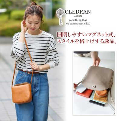 CLEDRAN クレドラン COU クウ ショルダーバッグ CR-CL3719