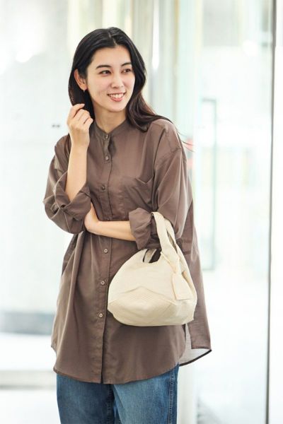 genten ゲンテン French linen フレンチリネン トートバッグ 小 43916
