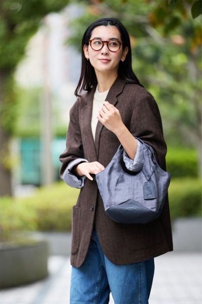 genten ゲンテン French linen フレンチリネン トートバッグ 小 43916