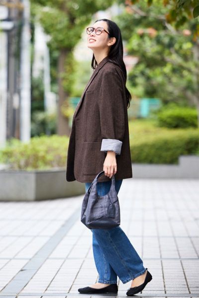genten ゲンテン French linen フレンチリネン トートバッグ 小 43916