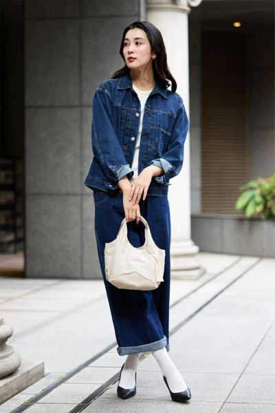genten ゲンテン French linen フレンチリネン トートバッグ 小 43916