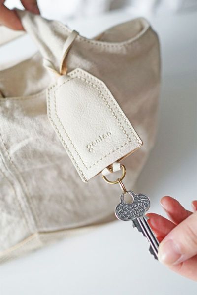 genten ゲンテン French linen フレンチリネン トートバッグ 小 43916