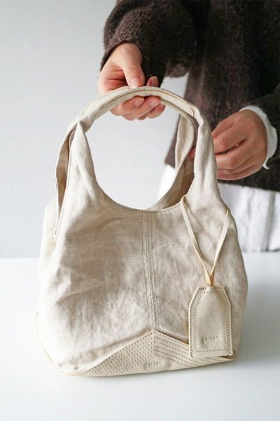genten ゲンテン French linen フレンチリネン トートバッグ 小 43916